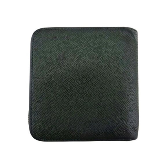 LOUIS VUITTON Bi -fold Wallet Taiga Taiga Leather Authentic USED - Picture 1 of 11